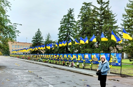 Алея героїв смт Арбузинка Алея героїв смт Арбузинка