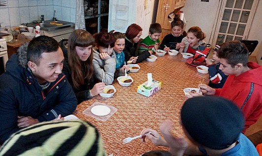 Служение детям из сложных семей в Новой Одессе