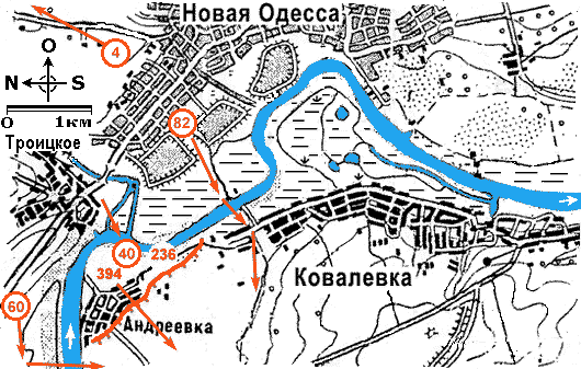 24-26 марта, Ковалевский плацдарм