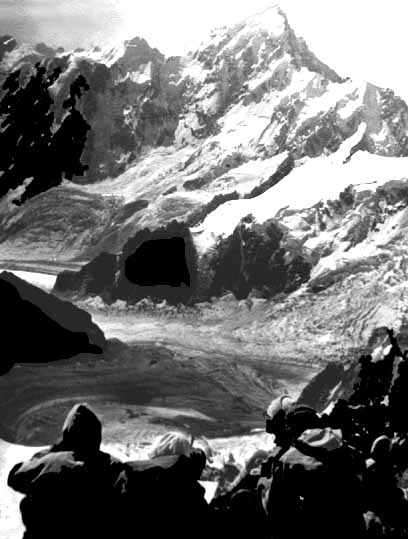 Айлама и верховья ледника Дых-Су, Суган
