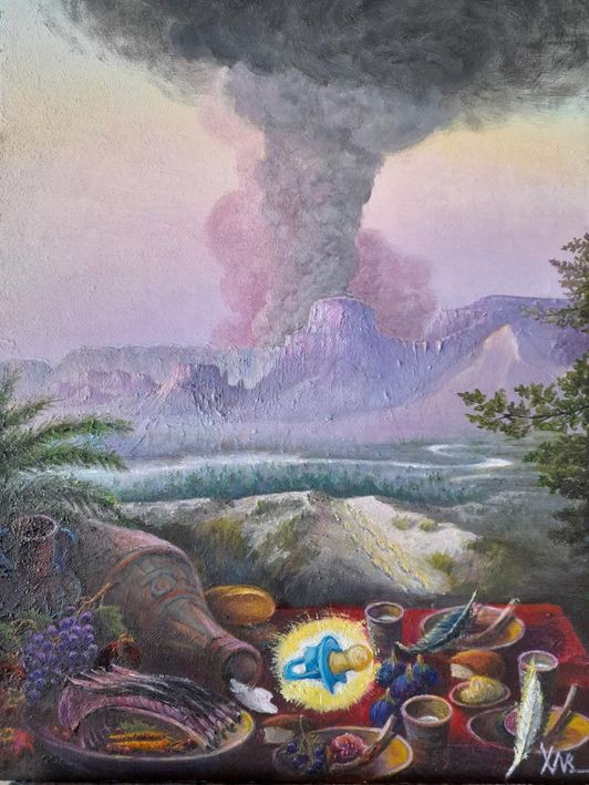 Харкевич Леонід, картини маслом