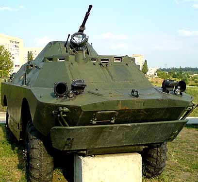 БТС 60ТП - Южноукраинск, мемориал, музей военной техники