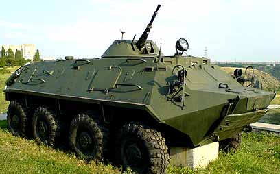БРДМ-2 - Южноукраинск, мемориал, музей военной техники