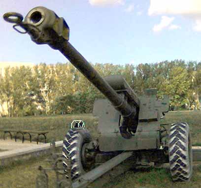 2А18 гаубиця Д-30 - Южноукраинск, мемориал, музей военной техники